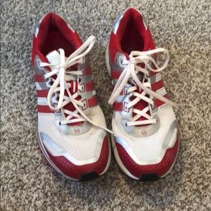 Red/White Adidas shoes